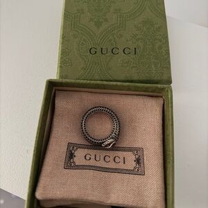 Authentic Gucci Garden Snake Ring